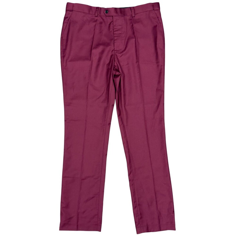 NEW Men's NORDSTROM Burgundy‎ Dress Pants | Size 2XL